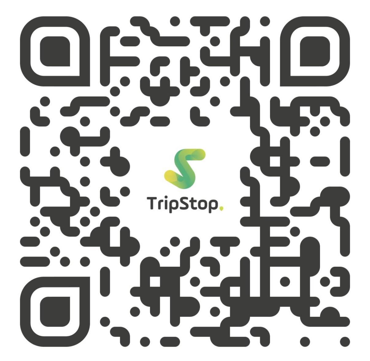 QR-Code zum Öffnen von TripStop